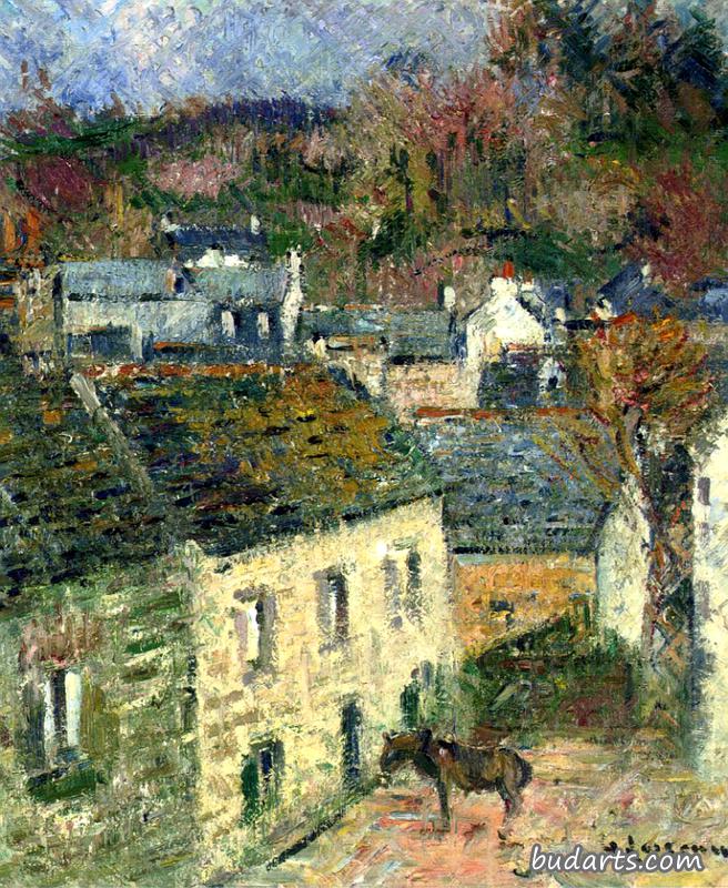 Houses at Pont-Aven (Finistere)