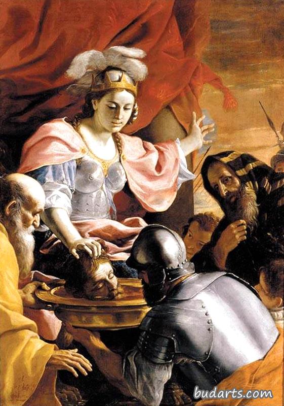 托米里斯女王接见波斯国王居鲁士的头