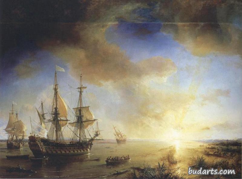 1684年萨勒远征路易斯安那