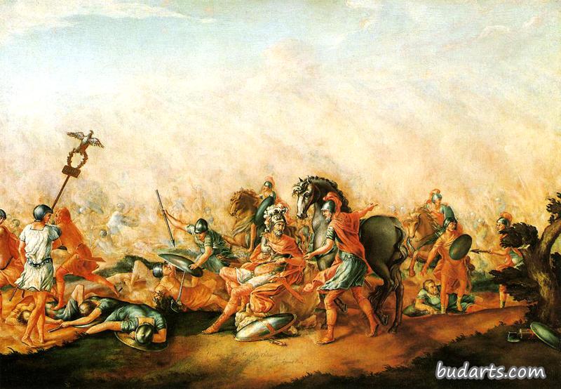 保罗·埃米利乌斯在戛纳战役中的死亡