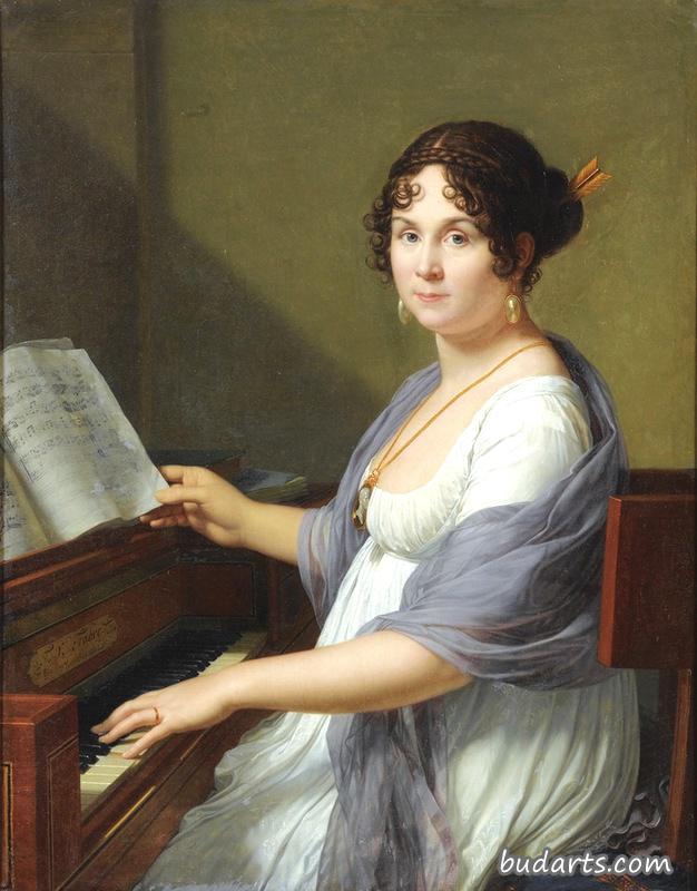 路易-弗朗索瓦·贝丹夫人的肖像