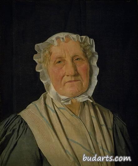 英格·玛格丽特·海德肖像，née Schrøder，艺术史之母n.L.海德
