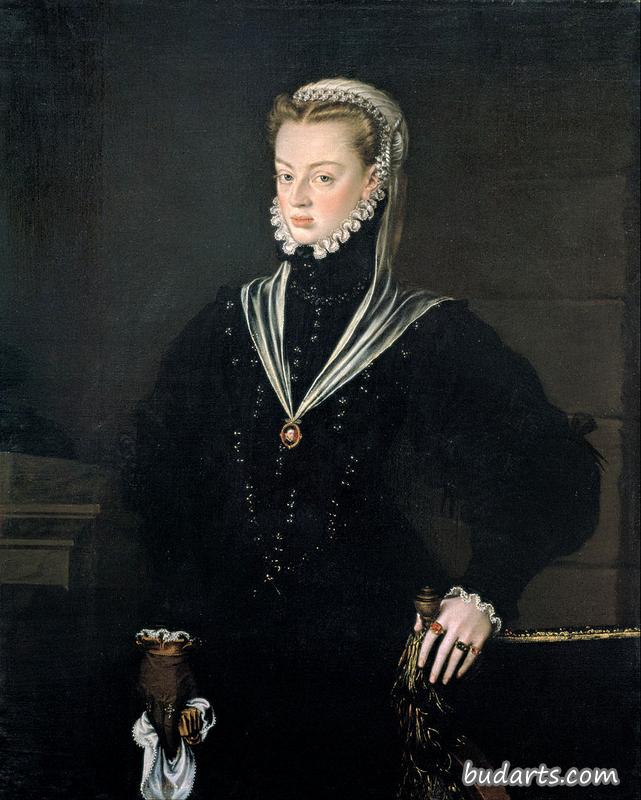 葡萄牙公主奥地利胡安娜肖像