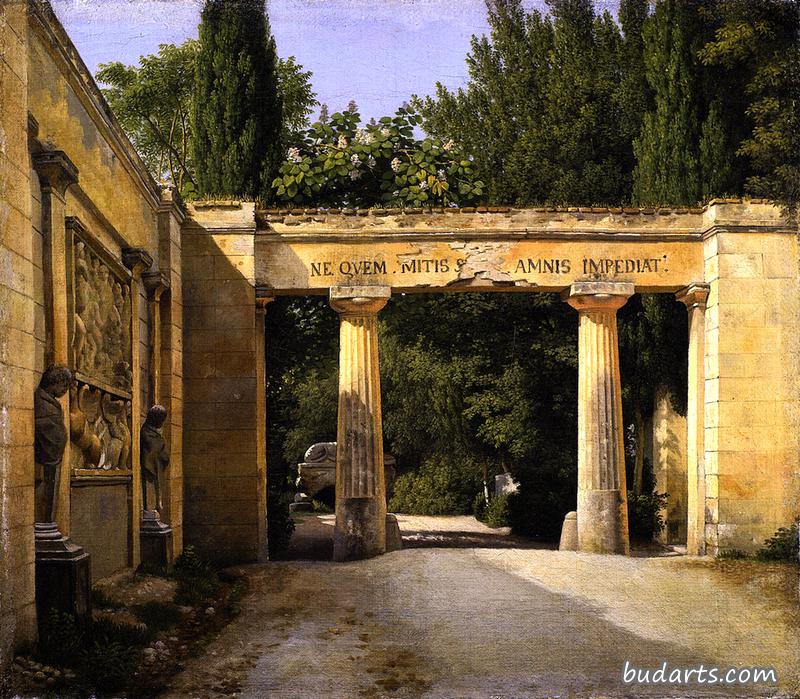 罗马博尔赫斯别墅花园景观