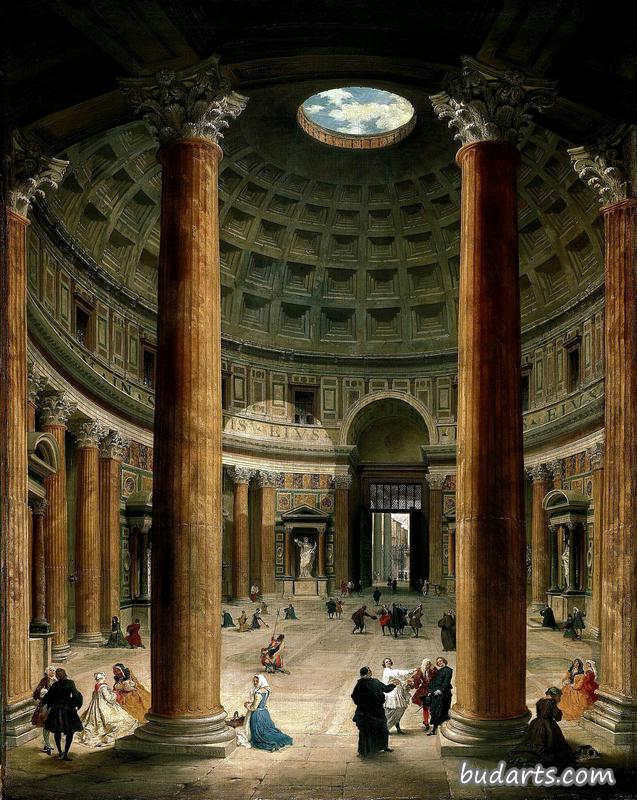 罗马万神殿的内部