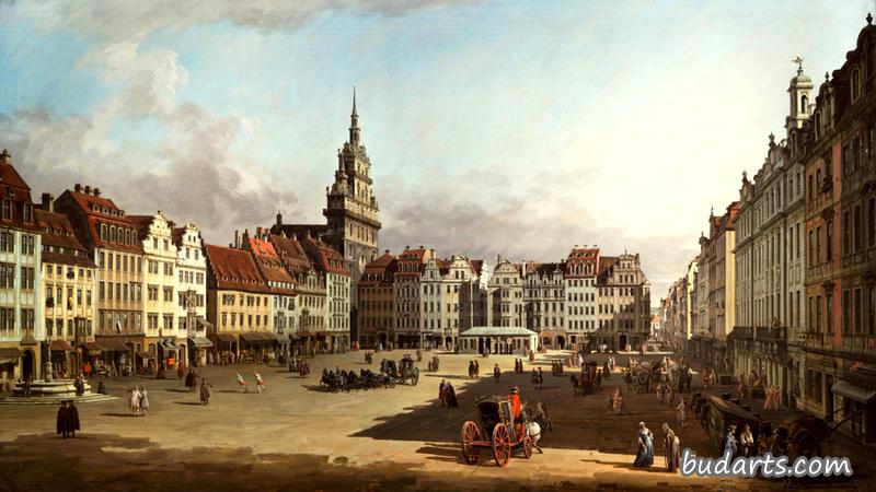 德累斯顿旧市场观