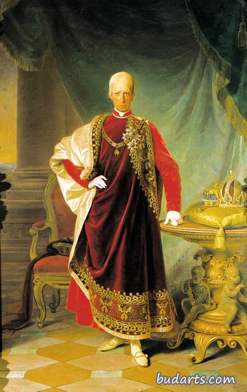 奥地利皇帝弗兰兹一世的肖像