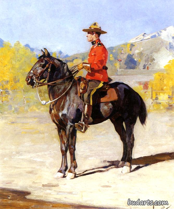 加拿大骑警