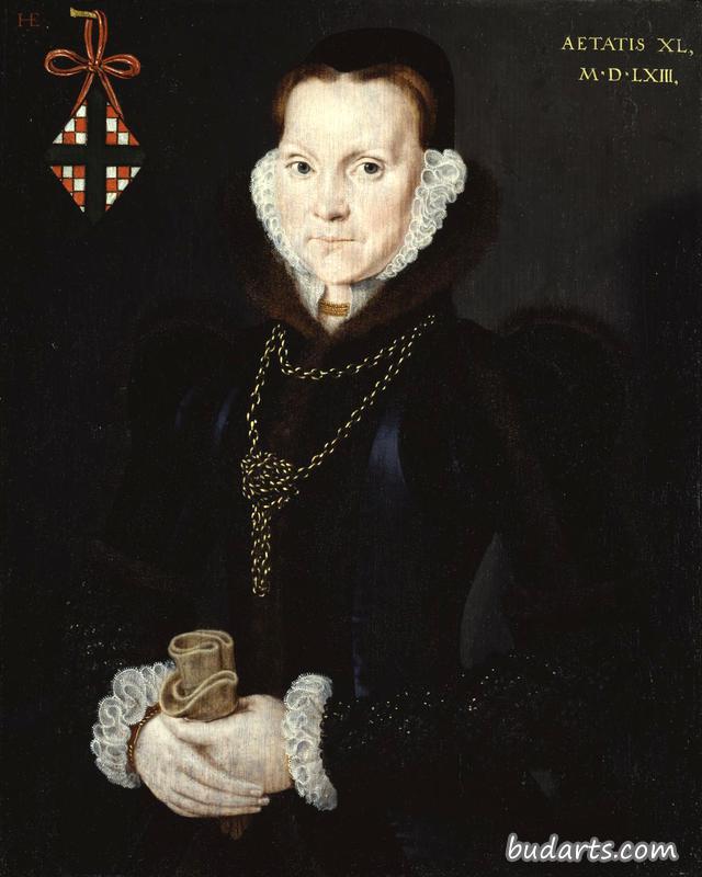 伊丽莎白·罗伊登的肖像，戈尔丁夫人