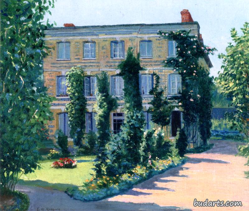 胡森博士的房子，法国奥夫兰维尔