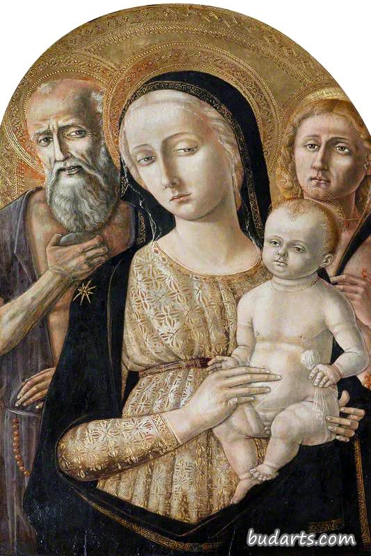 圣母玛利亚和基尔与圣哲罗姆和圣塞巴斯蒂安