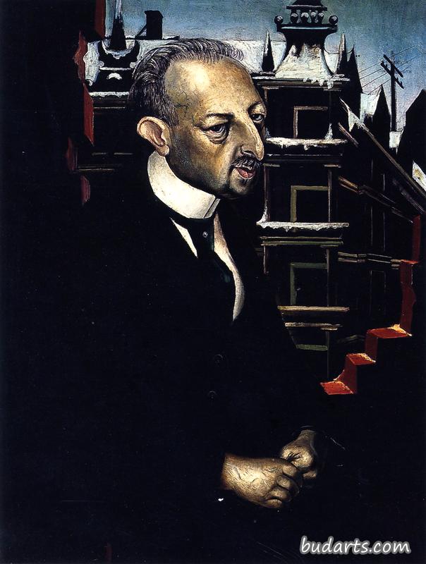 弗里茨·格拉瑟博士的肖像