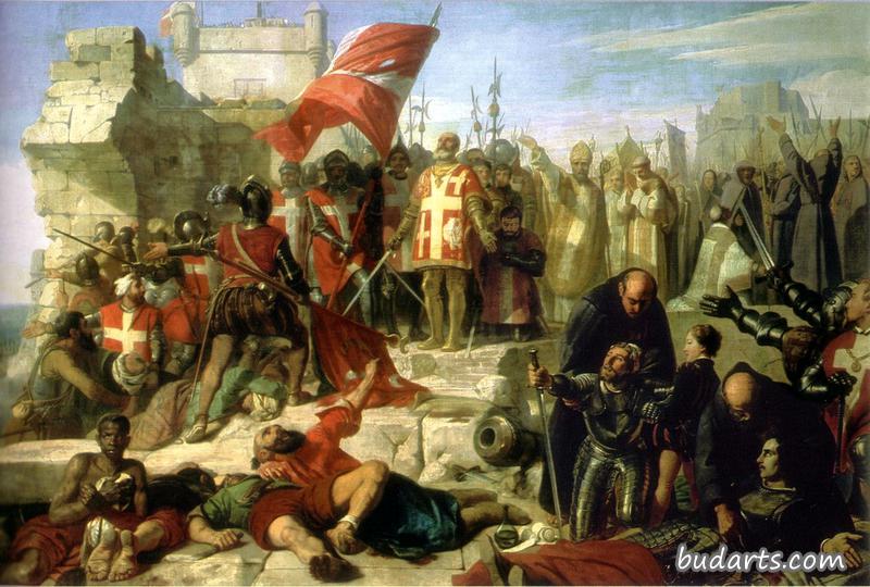1565年9月被奥斯曼帝国的穆斯塔法将军包围的马耳他
