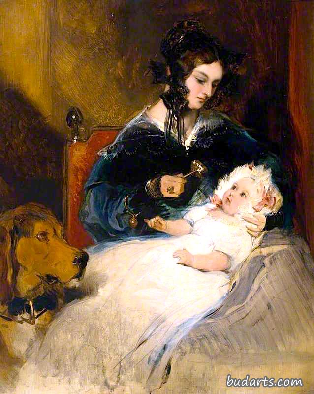 阿伯科恩公爵夫人和孩子