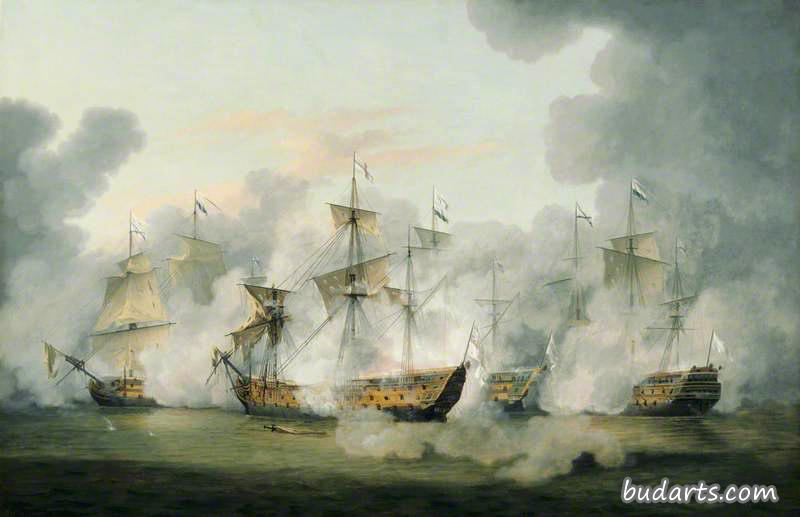 马提尼克战役，1780年4月17日