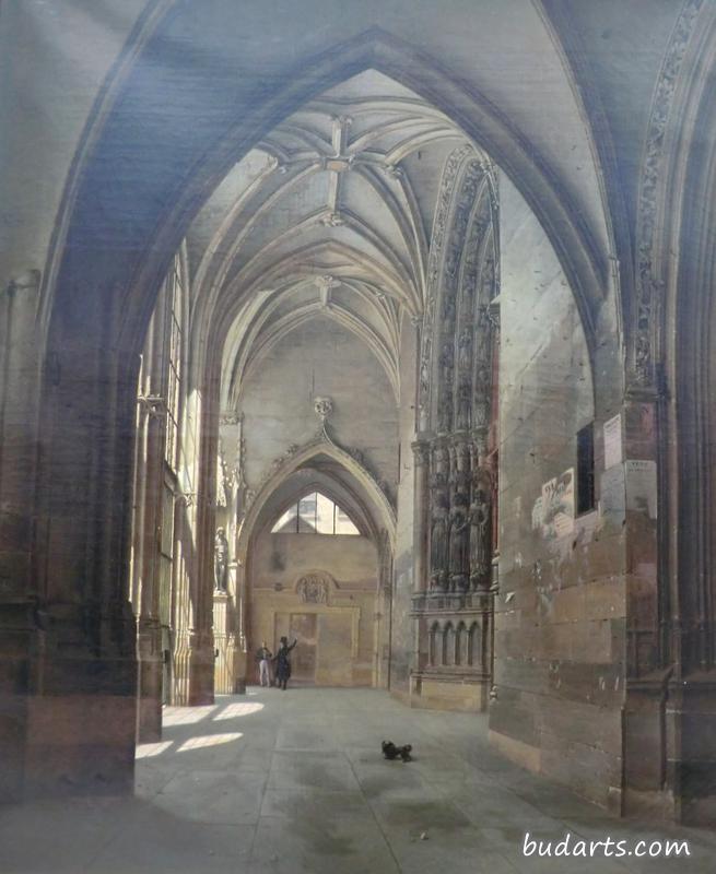 圣日耳曼欧塞尔罗伊教堂内部视图
