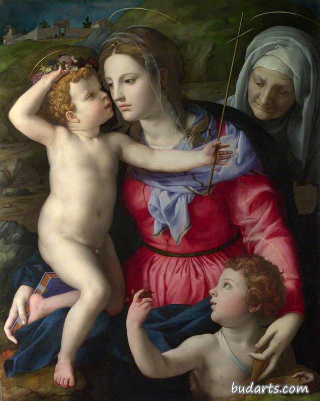 圣母子与施洗者圣约翰和圣伊丽莎白