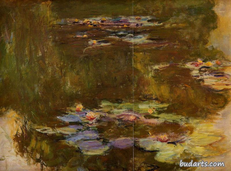 the water-lily pond (right side)