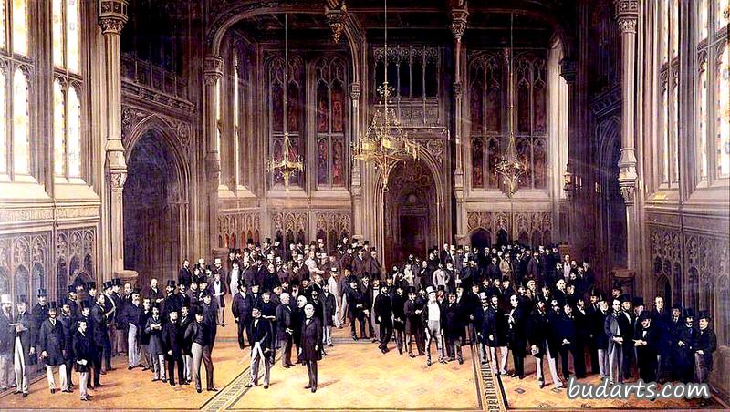 下议院大厅，1872-1873年