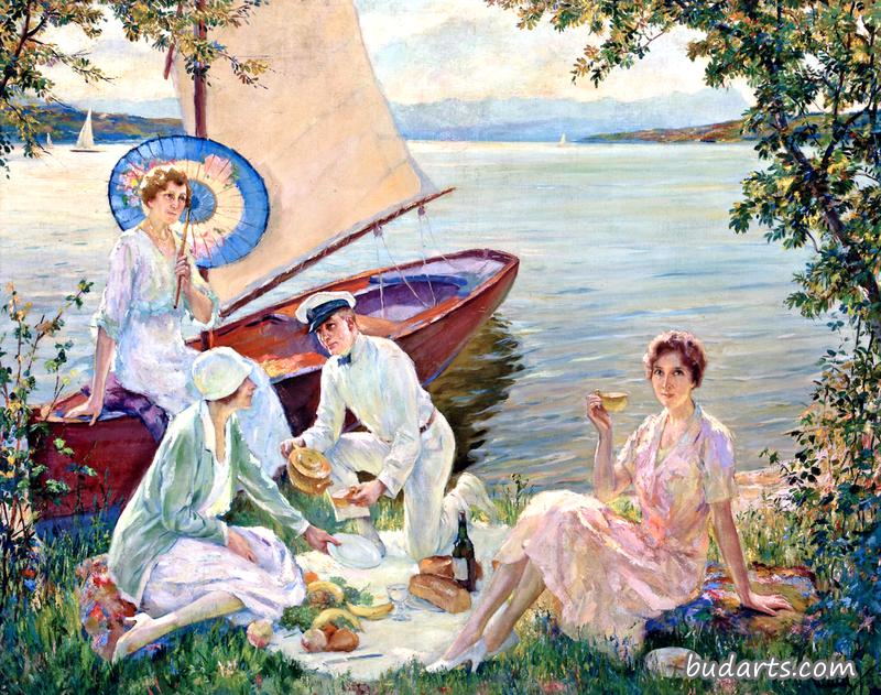 Picnic on the Starnberger See