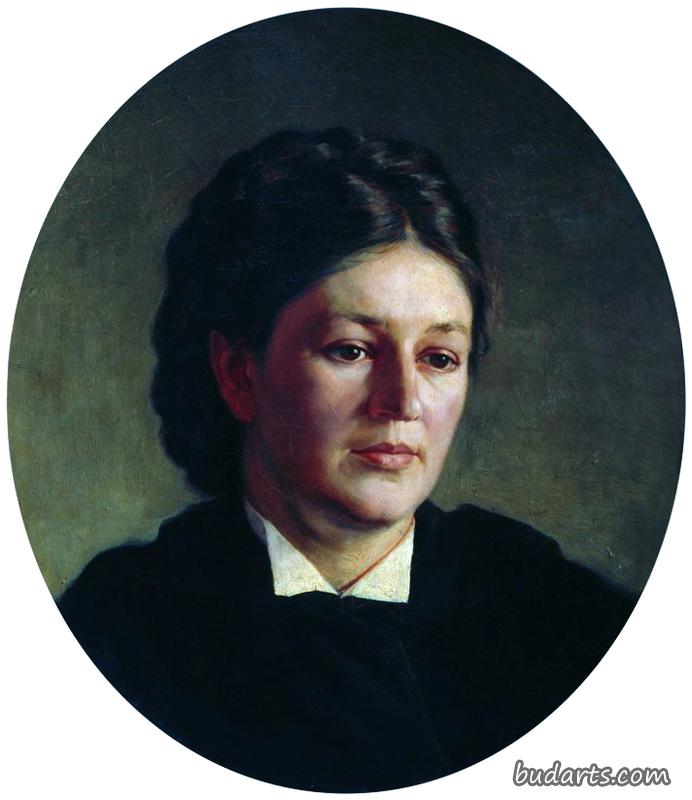 艺术家妻子玛丽亚·亚罗申科的肖像