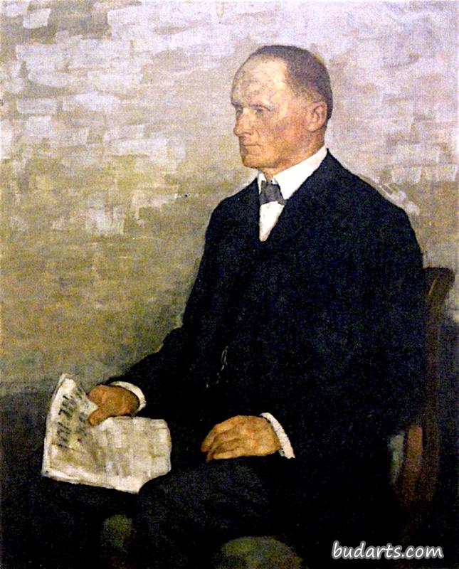 西奥多·莱因哈特博士的肖像