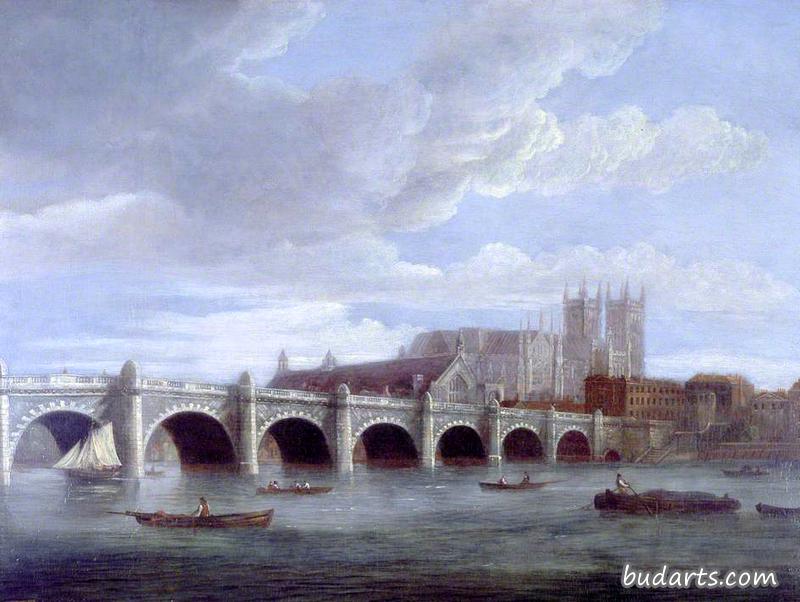 威斯敏斯特教堂和泰晤士河大桥