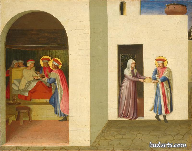 圣科斯马和圣达米安对帕拉迪亚的治疗（圣马可祭坛画）