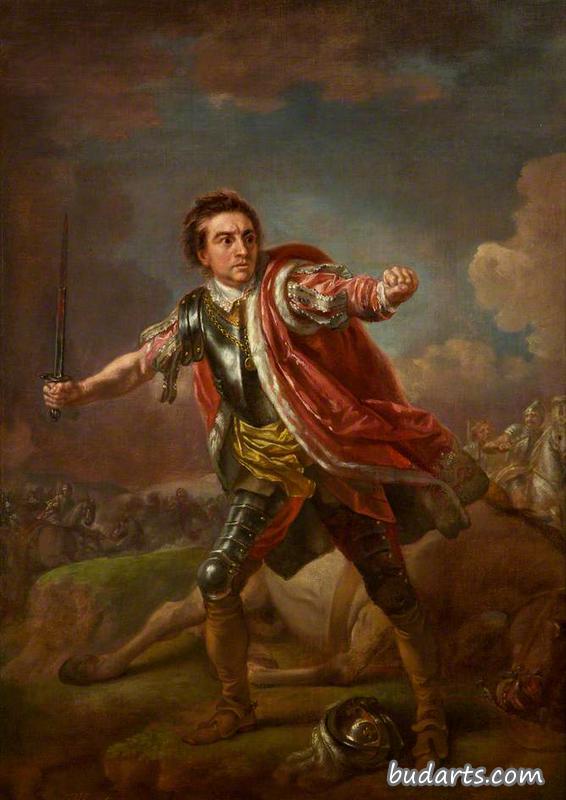 大卫·加里克在1759年德鲁里巷的《理查三世》中饰演格洛斯特