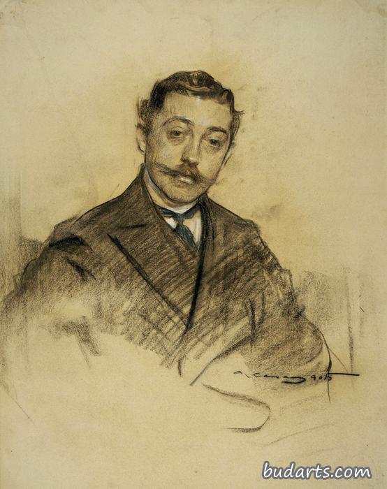 费尔南多阿尔瓦雷斯的肖像