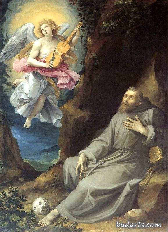 圣弗朗西斯被天使安慰