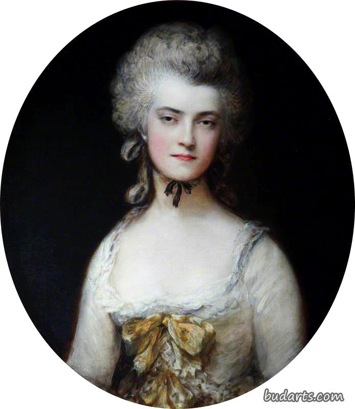玛丽·达比、托马斯·罗宾逊夫人的肖像