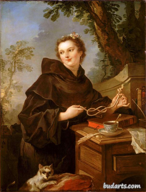 路易斯-安妮的波旁-孔代肖像（1695-1758）