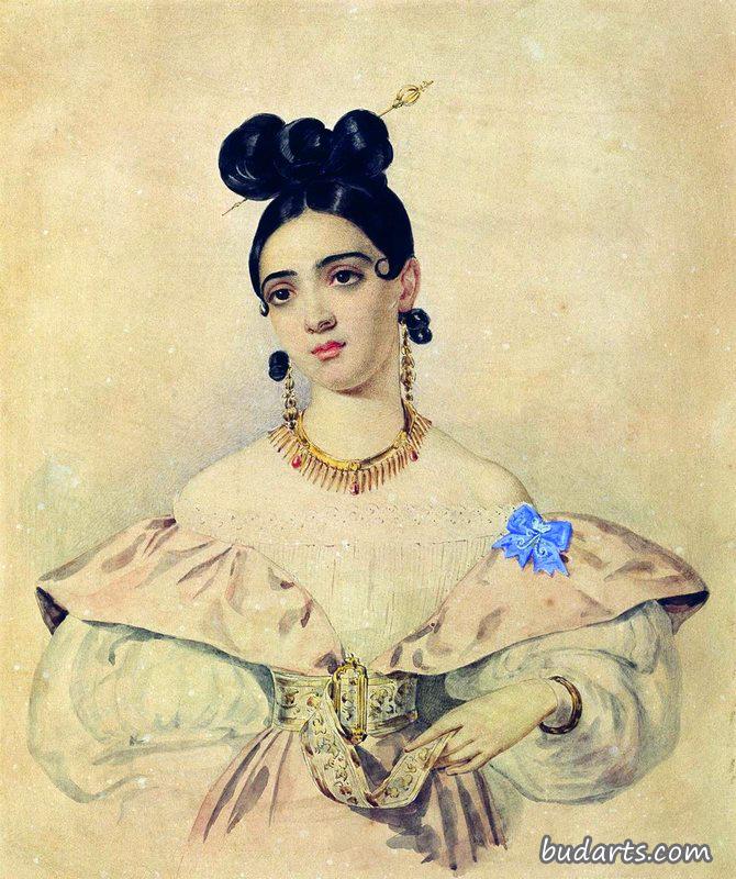 Portrait of A.D. Baratynskaya