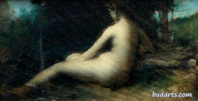 裸体坐着的女人