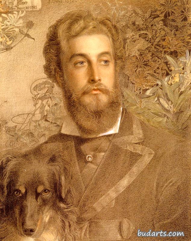 巴特西勋爵西里尔·弗劳尔的肖像