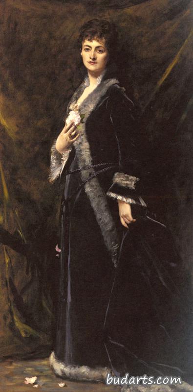 海伦娜·莫杰斯卡·克拉普夫斯基的肖像