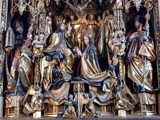 High Altar of Saint Wolfgang ~ Coronation of the Virgin