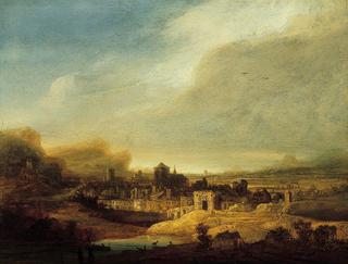 Landscape with View of a Town