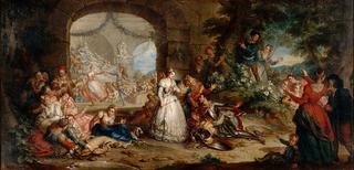 Orlando and the Marriage of Angelica (large version)