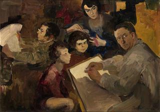 Self-Portrait with Family