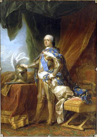 Portrait of Louis XV, King of France (second version)