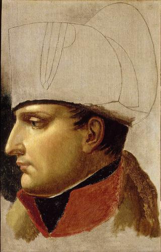 Portrait of Napoléon Ier (study)