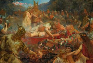 Death of a Viking Warrior