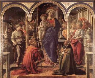 圣母子与圣弗雷迪亚努斯和圣奥古斯丁