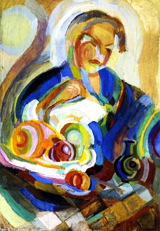 Portugese Woman with Fruit