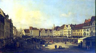 Old Market-Place in Dresden