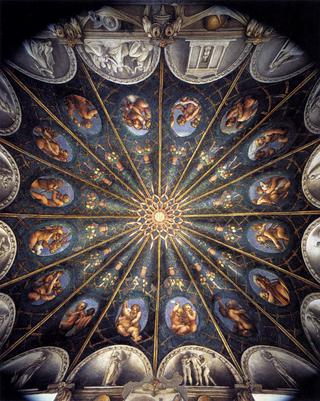 Ceiling of the Camera di San Paolo