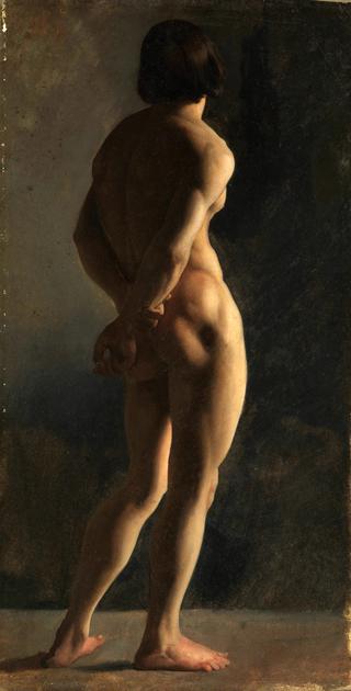 Male Nude, Seen from Behind
