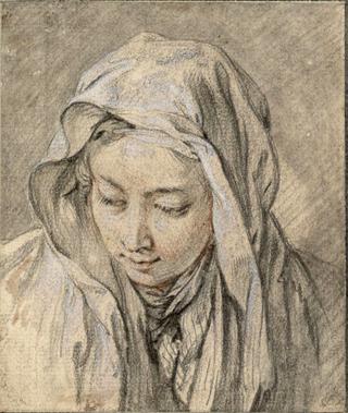 Portrait of a Woman with a Hood